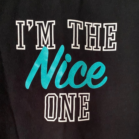 NWT I am the Nice One Sweatshirt - Picture 2 of 7